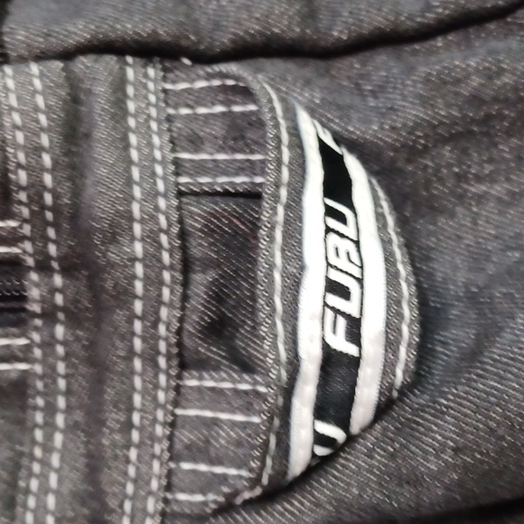Vintage Fubu Black Denim Backpack - Picture 9 of 10